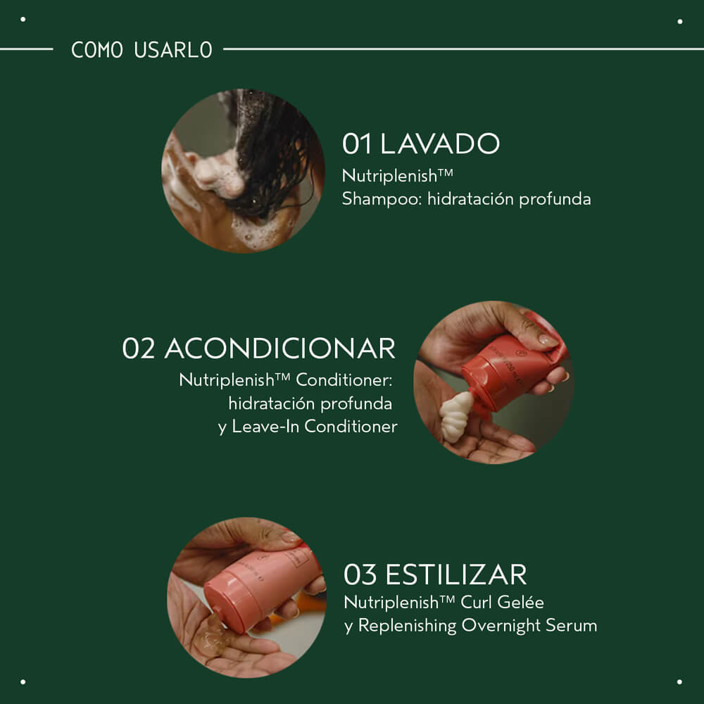 NUTRIPLENISH&trade; CURL GEL&Eacute;E (GEL DE PEINADO REPARADOR DE RIZOS)